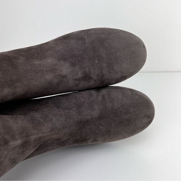 VINCE. Ridley Suede Grey Boots Booties 8.5 - Picture 12 of 15